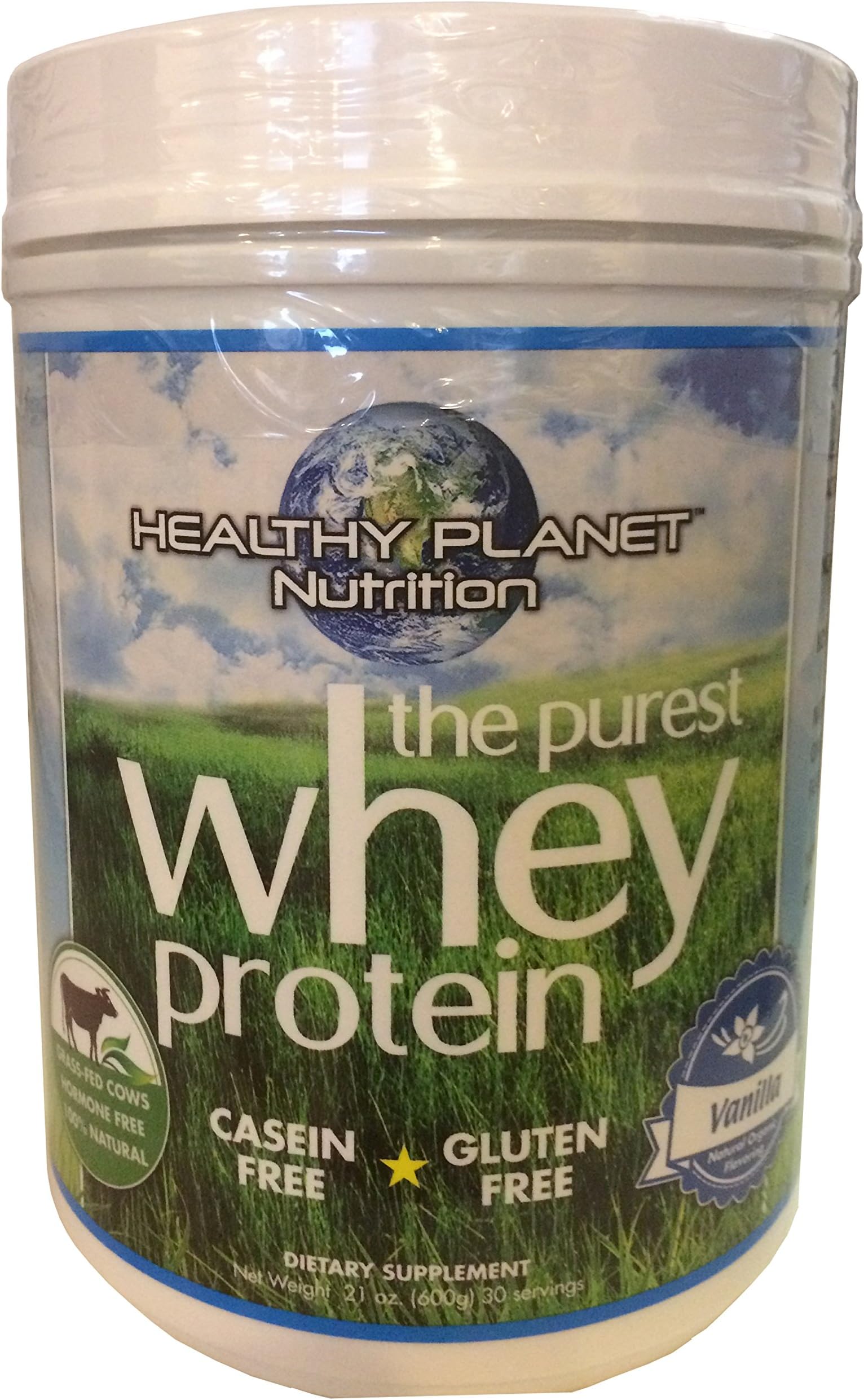 Healthy Planet Nutrition Whey Protein, Vanilla, 21 Ounce