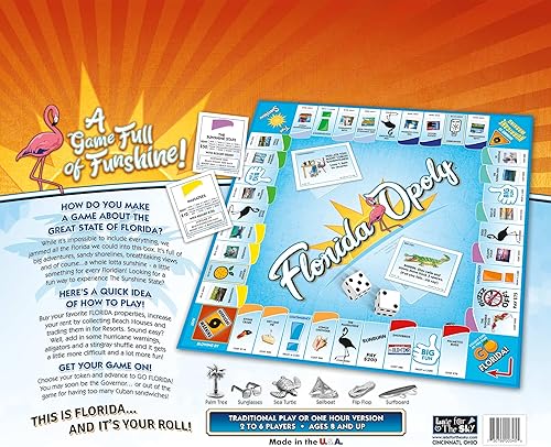 Miniatura 5 de Late for the Sky Florida-Opoly, Multi