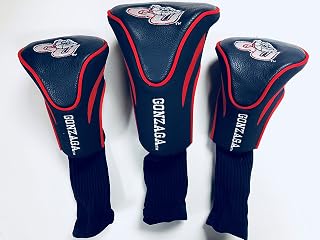 NCAA Gonzaga Bulldogs Golf Contour Head Covers, Set of 3