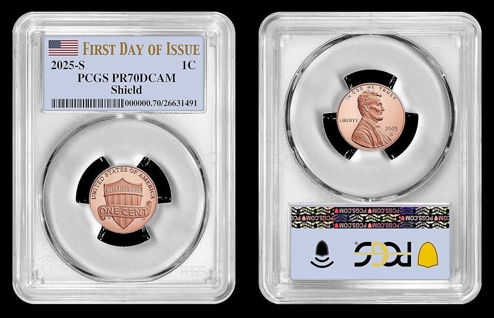 【残り1枚】Sミント1セントコイン 2025年 PROOF Lincoln 1枚 SミントMint 1セントコイン 2025年 PROOF Lincoln Proof Set