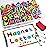 Coogam Magnetic Letters 234 Pcs, Uppercase Lowercase Foam Alphabet ABC Fridge Magnets, Educational Toy Set for Classroom Kids Learning Spelling with Magnetic Board and Storage Box