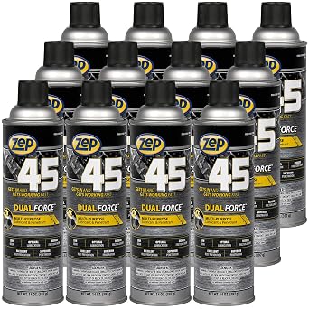 Zep 45 Dual Force Multi-Purpose Lubricant and Penetrant Case of 12
