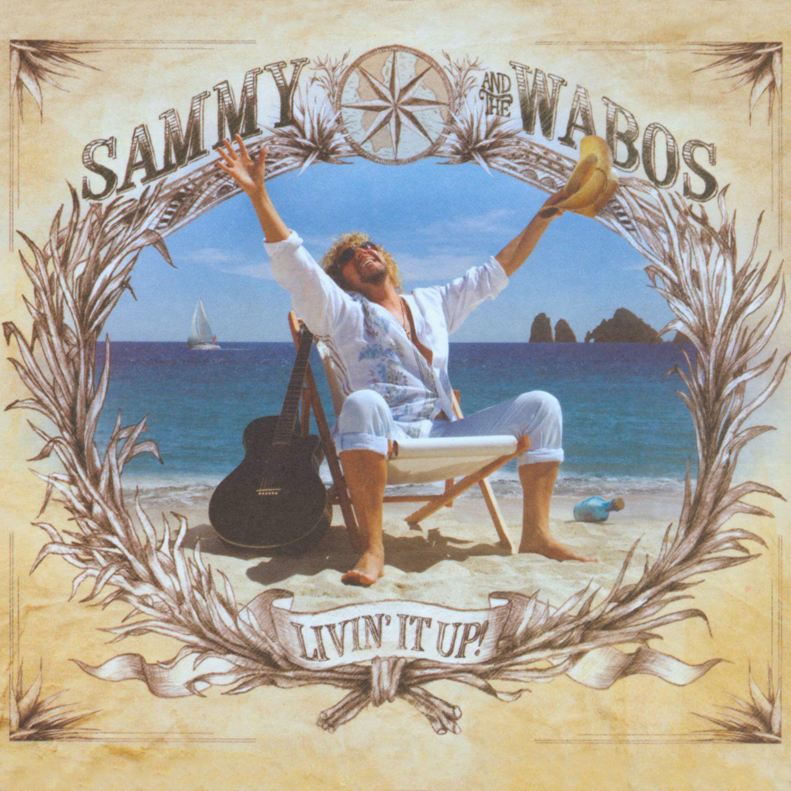 Sammy Hagar and the Waboritas Livin' It Up CD Europe BMG 2019 in digipak