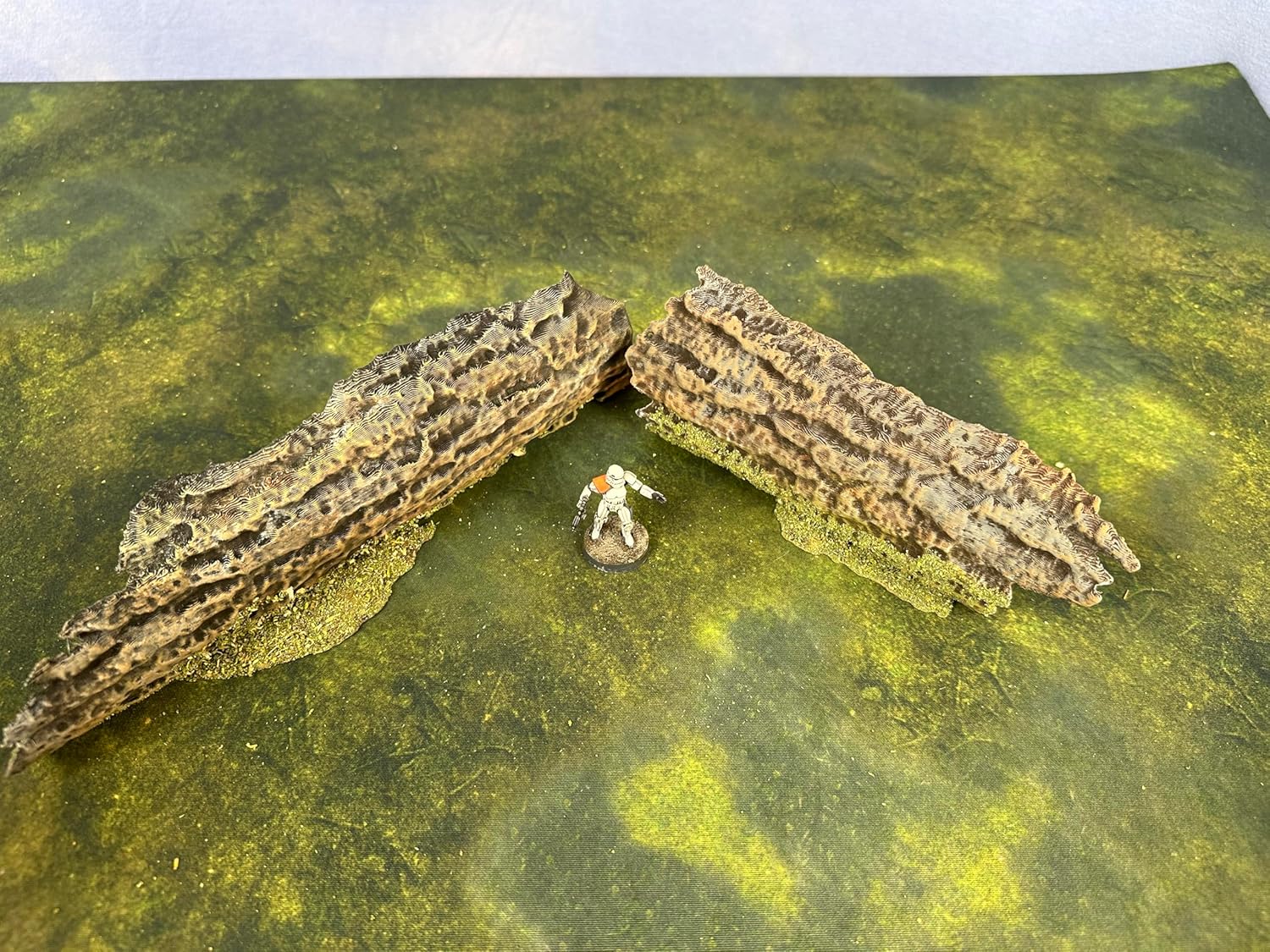 Legion Terrain - Forest Fallen Tree - Miniature Tabletop Wargaming Terrain (Painted)