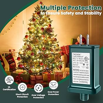 29V LED Power Supply, Christmas Tree Plug Adapter, IP44