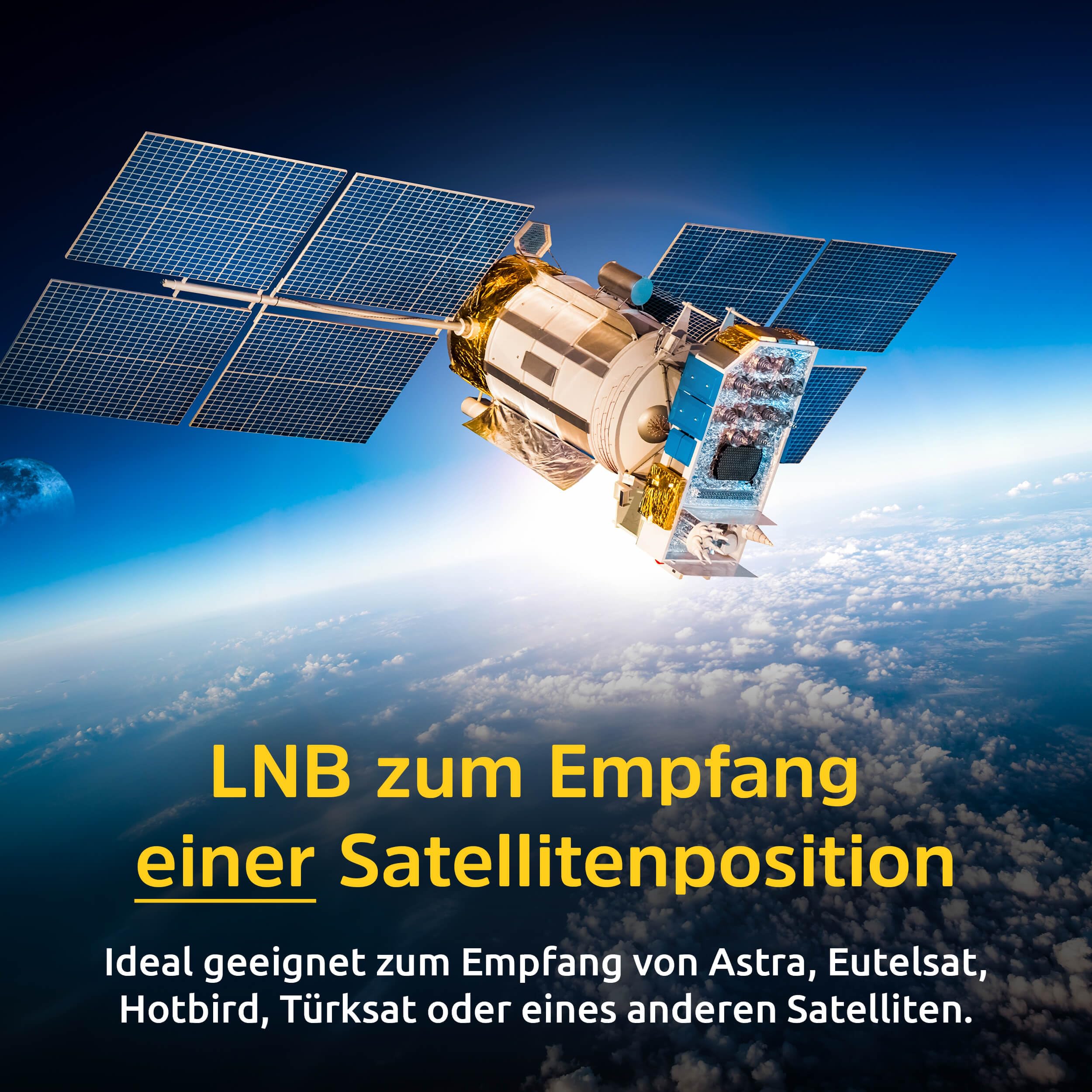 TechniSat Octo LNB für 8 Teilnehmer mit LTE Filter - 8fach digital LNC