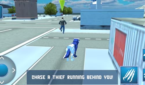 3D Police Dog Crime Chase Game