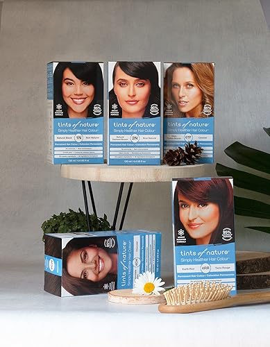 Miniatura 7 de Tinte para cabello color permanente Tints Of Nature 5FR rojo 4 onza