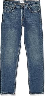 بنطلون جينز ضيق بخمسة جيوب للرجال من فاير وود (R068/1A)