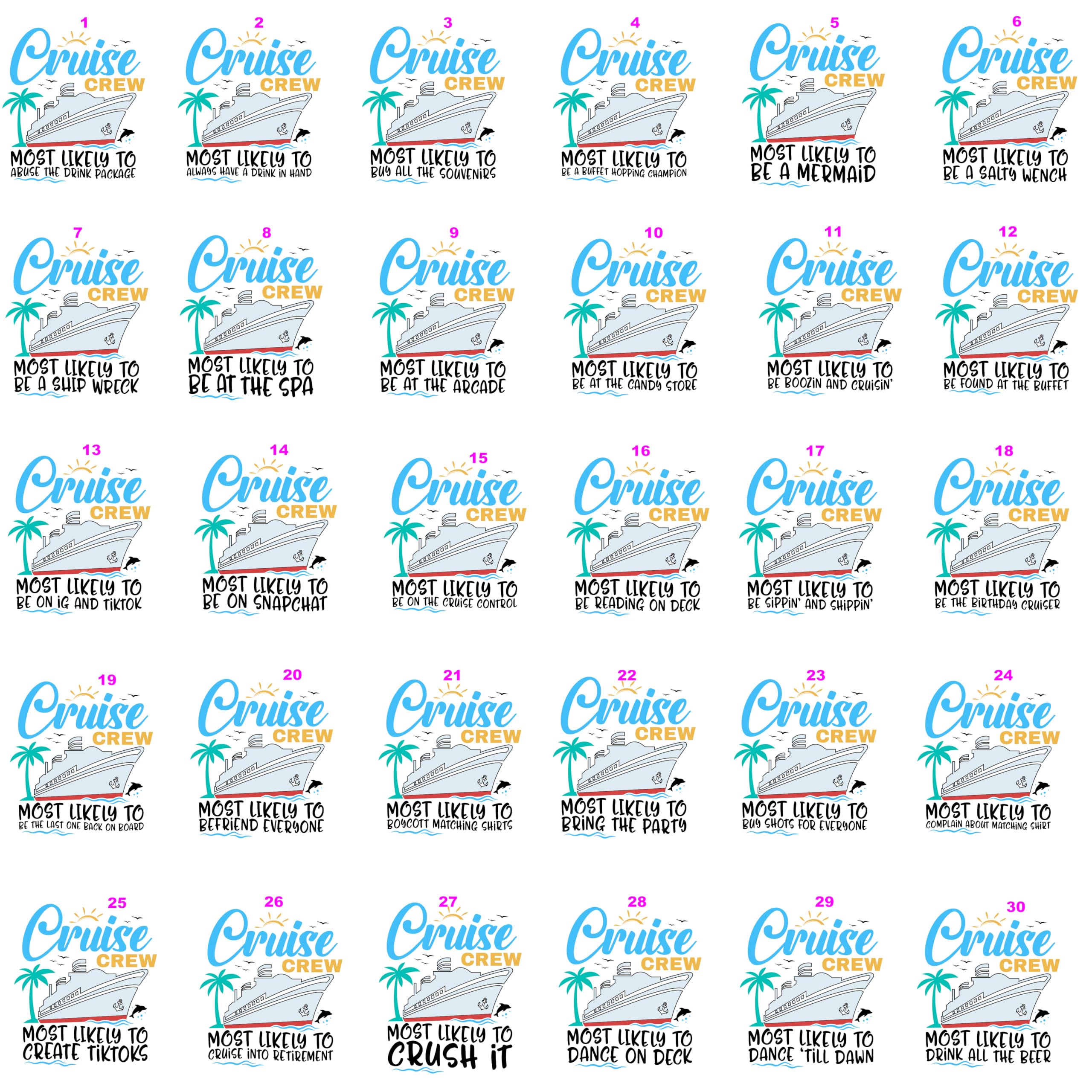 100 Quotes Most Likely to Cruise T Shirt, Family Vacation Matching Shirt, Funny Cruise Shirts, Cruise Squad Tee Toddler Kelly Green 3T