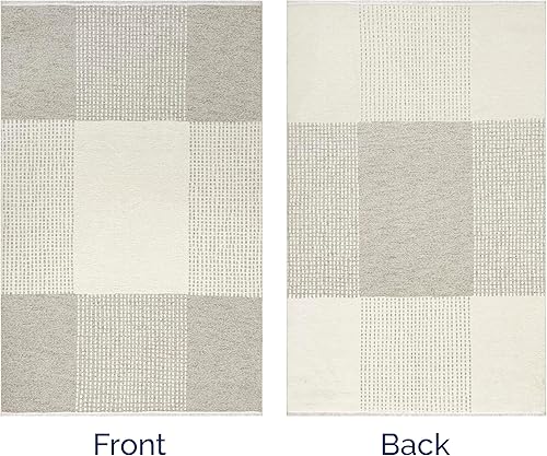 Miniatura 3 de nuLOOM Kirby - Alfombra de área, 4 x 6 pies, color crema