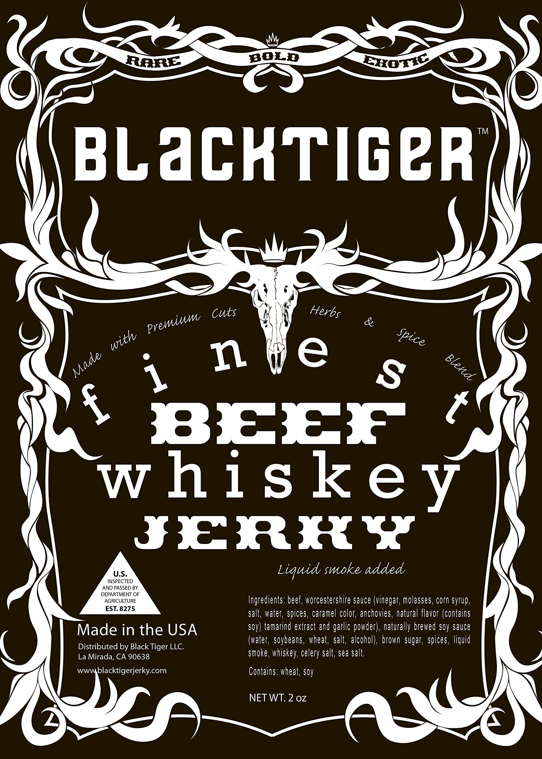 Whiskey BBQ - ultra premium- (large cuts/bag)