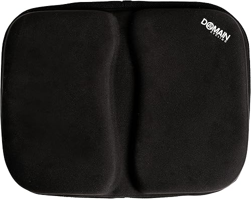 Domain Cycling cojín de gel extragrande para bicicleta estática o máquina de remo