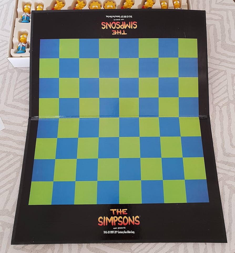 Amazon.com: The Simpsons - 3-D Chess : Toys & Games