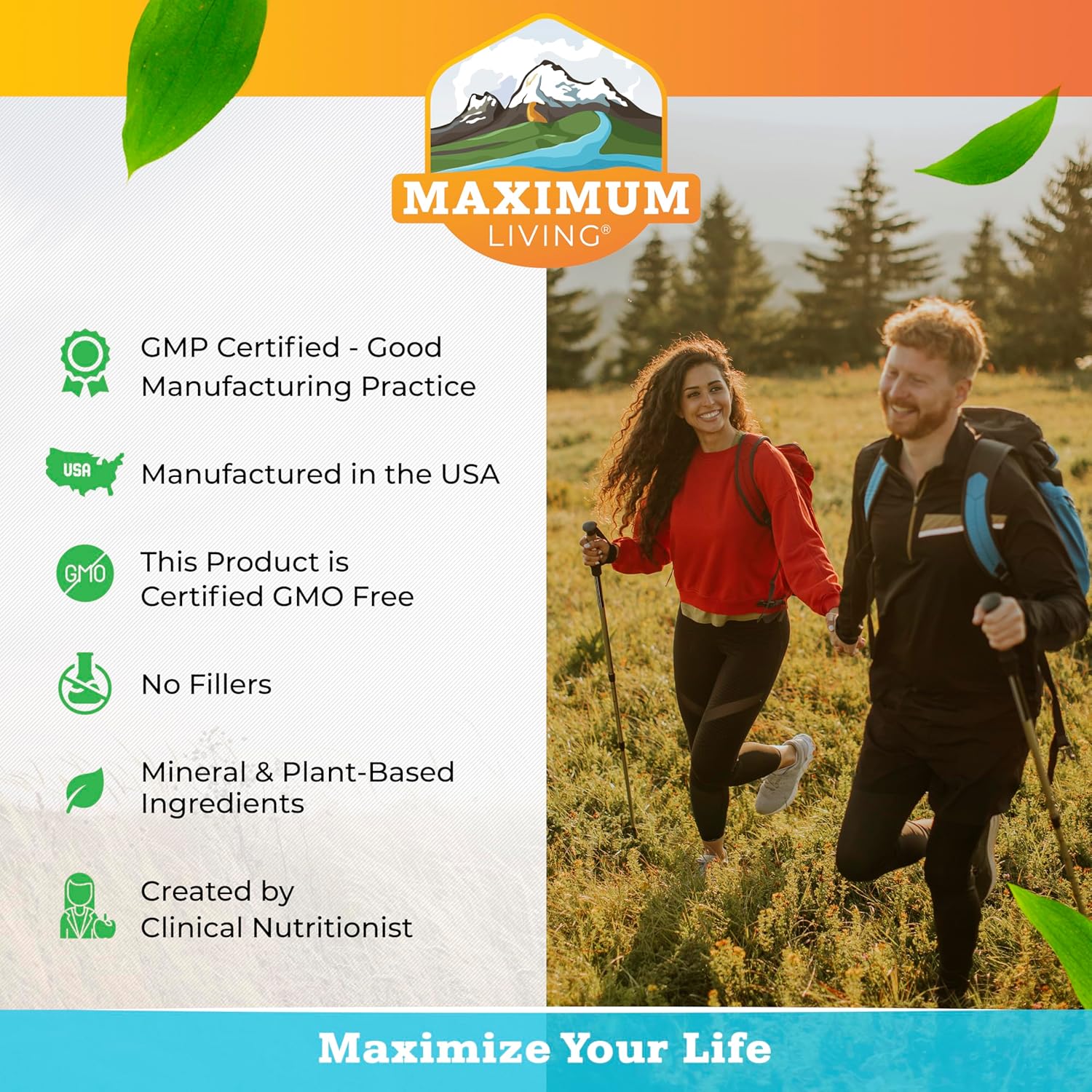 Maximum Living Thyroid Shield – Adaptogenic & Mineral Blend with Zinc, Selenium, Inositol and Rhodiola – Iodine & Glandular Free Wellness Formula to Support Healthy Thyroid Function* – 120 Capsules - Image 6