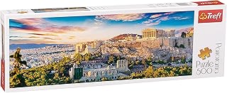 Trefl TR29503 Akropolis, Athen 500 Teile, Panorama, Premium Quality, für Erwachsene und Kinder ab 10 Jahren Puzzle, Coloured