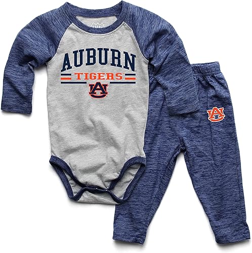 Miniatura 45 de Wes and Willy Baby College Sports Fan - Conjunto de una pieza y pantalón de manga larga