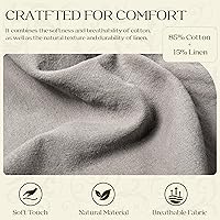 Vista 5 de WOWMAX Cabecero de Cama Multifuncional con Almohada Tapizada Doble, Cabecero para Dormitorio Individual XL, Portátil para Dormitorio Universitario