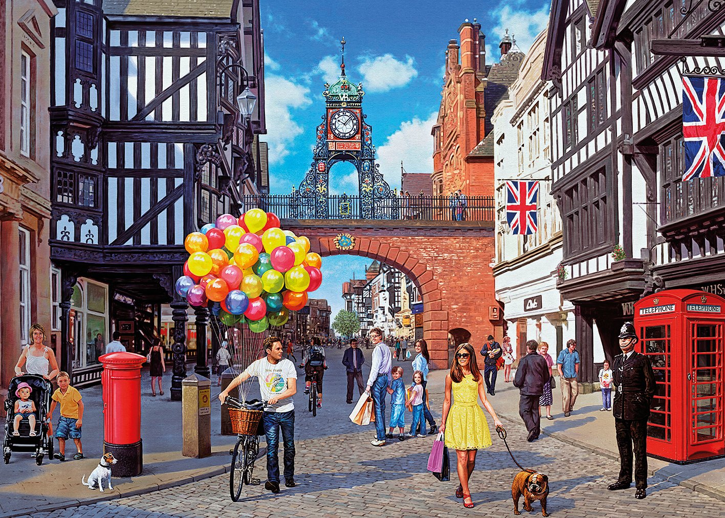 Gibsons Chester Jigsaw Puzzle, 1000 piece