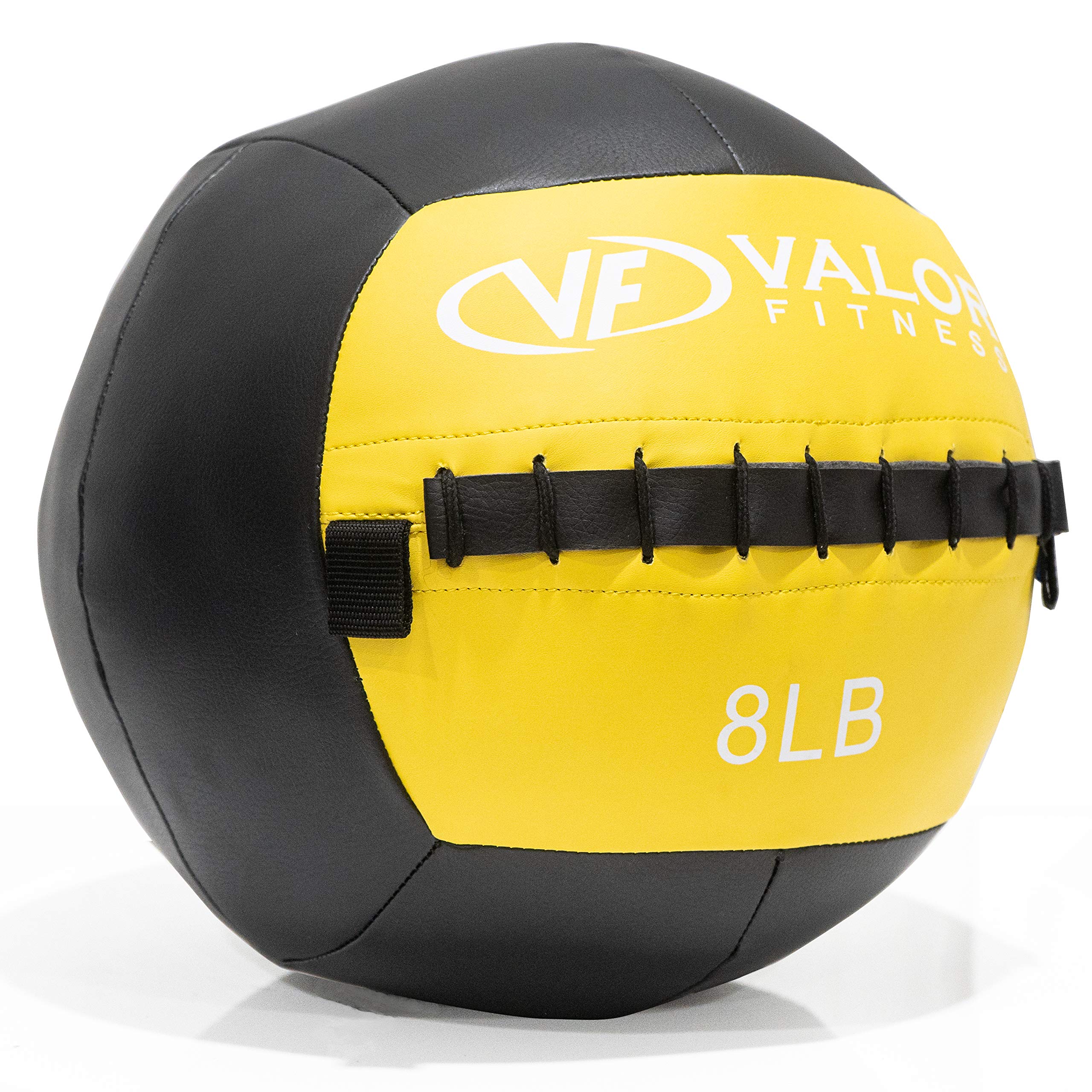 Valor Fitness Weighted Wall Balls -Vinyl Color-Coded Panel -Strength & Conditioning Home Gym Workout Equipment - Multiple Options Available