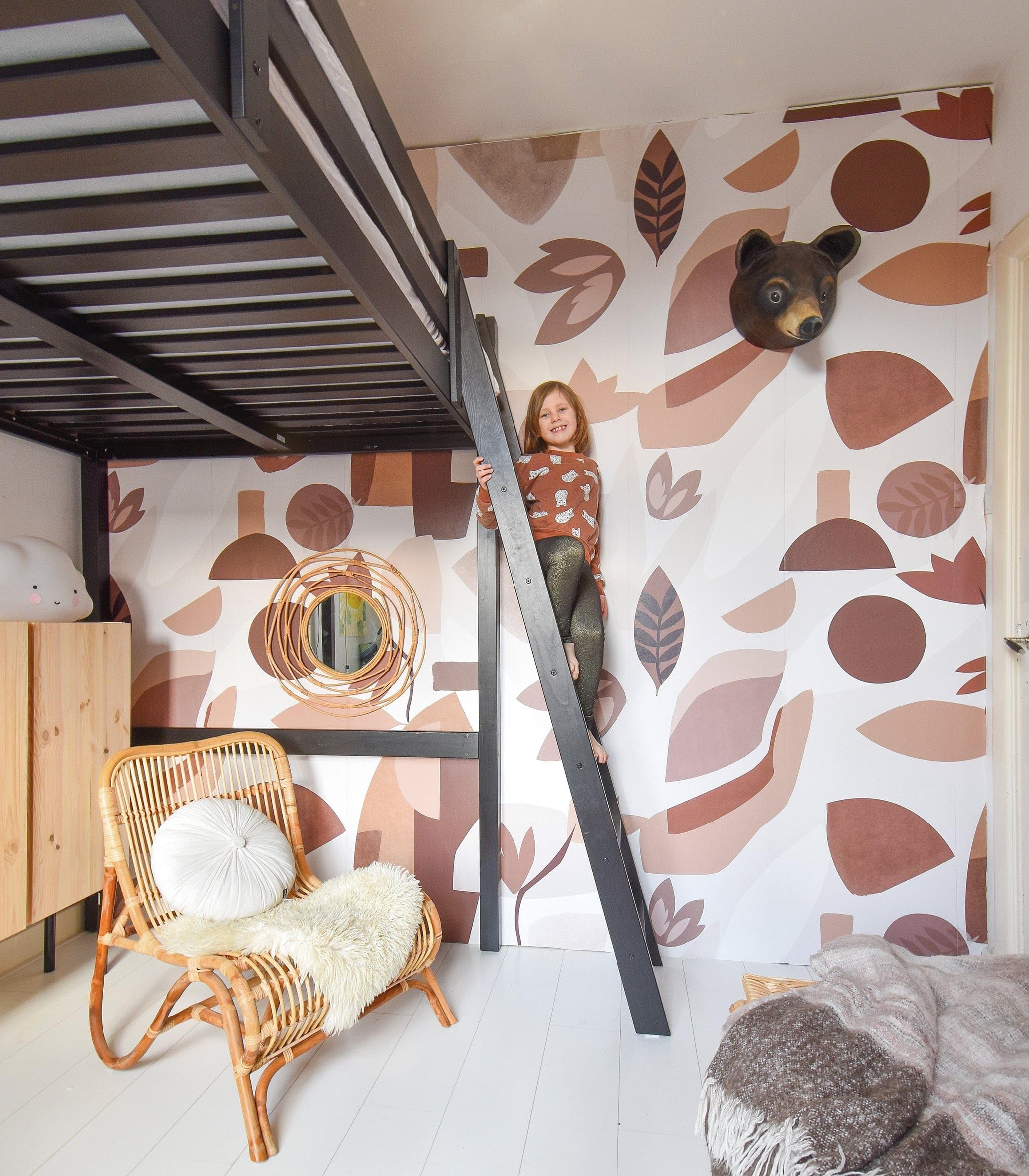 Papier peint enfant intissé pour rénover facilement une chambre de bébé RB282