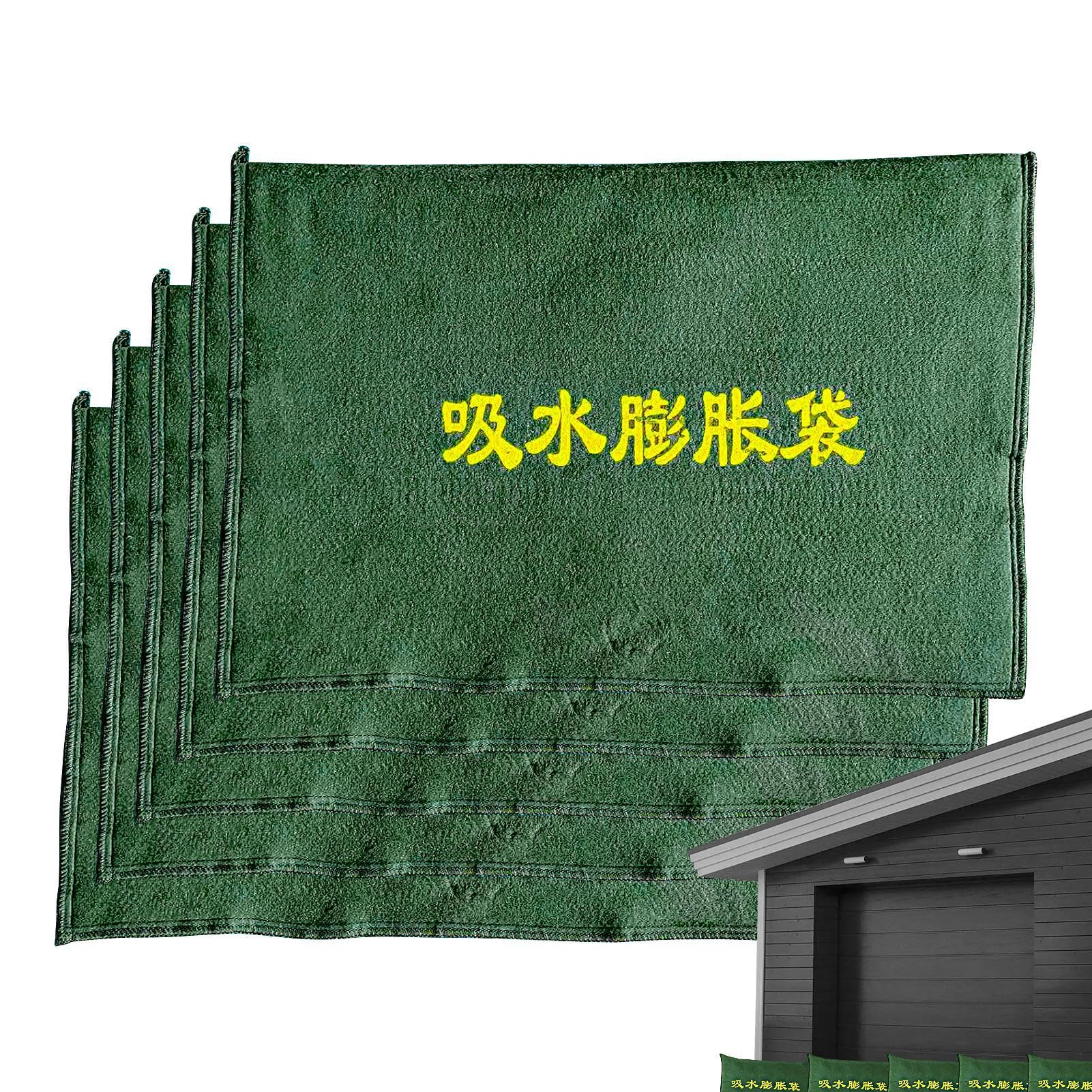 Barriera Anti-Allagamento Attivata Ad Acqua - 2 Sacchetti Riutilizzabili Per Protezione Garage E Cantina - Foto 4