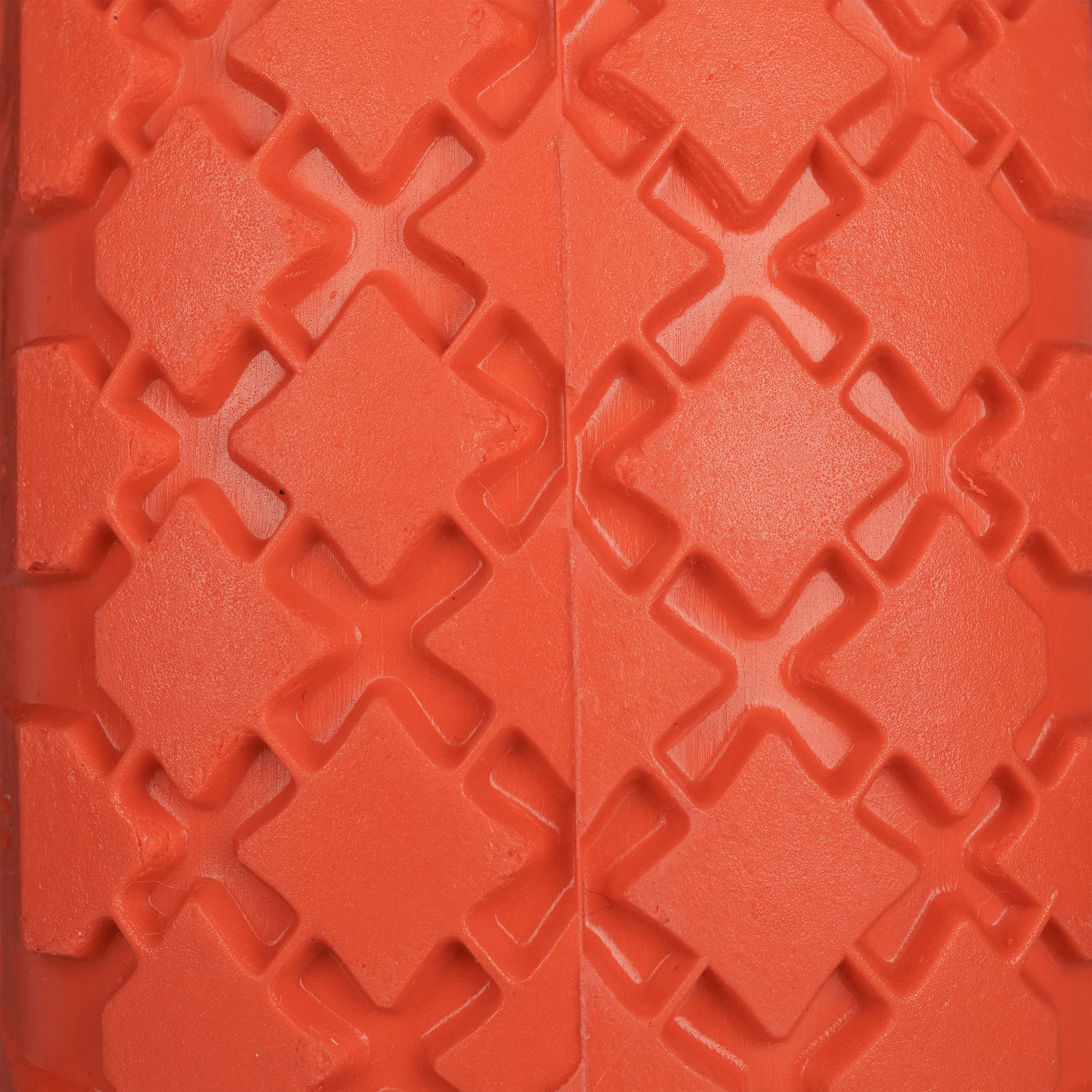Relaxdays 2 Ruedas Carretillo, 3.00-4, 260x85 mm, Neumático de Goma Maciza; Antipinchazos, Eje 20 mm, hasta 80 kg; Rojo