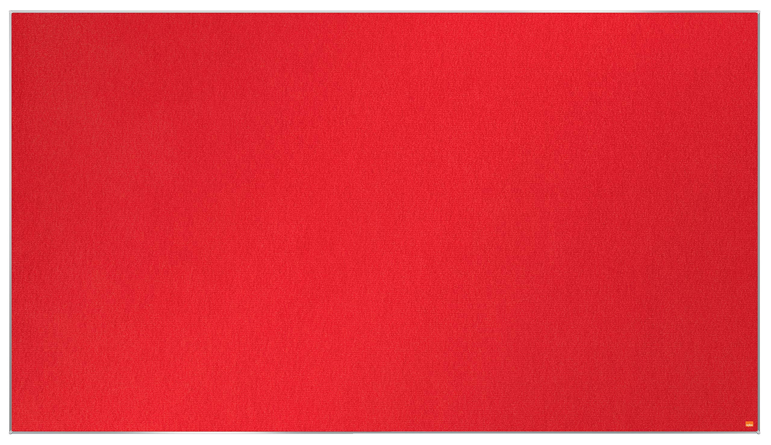 Nobo Impression Pro Widescreen Red Felt Board 1880x1060mm