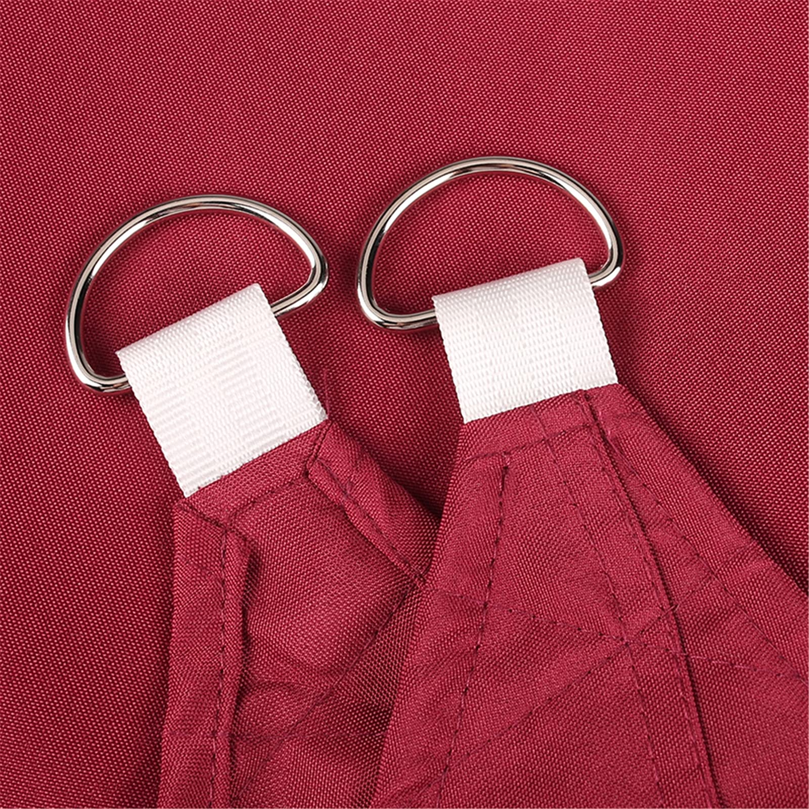 Voile Dombrage Triangulaire 3X4x5, Toile Ombrage Triangulaire Anti UV, Voile Dombrage Imperméable, Polyester Résistant Aux Déchirures, Toile Soleil Exterieure pour Terrasse,Wine Red,300 * 400 * 500