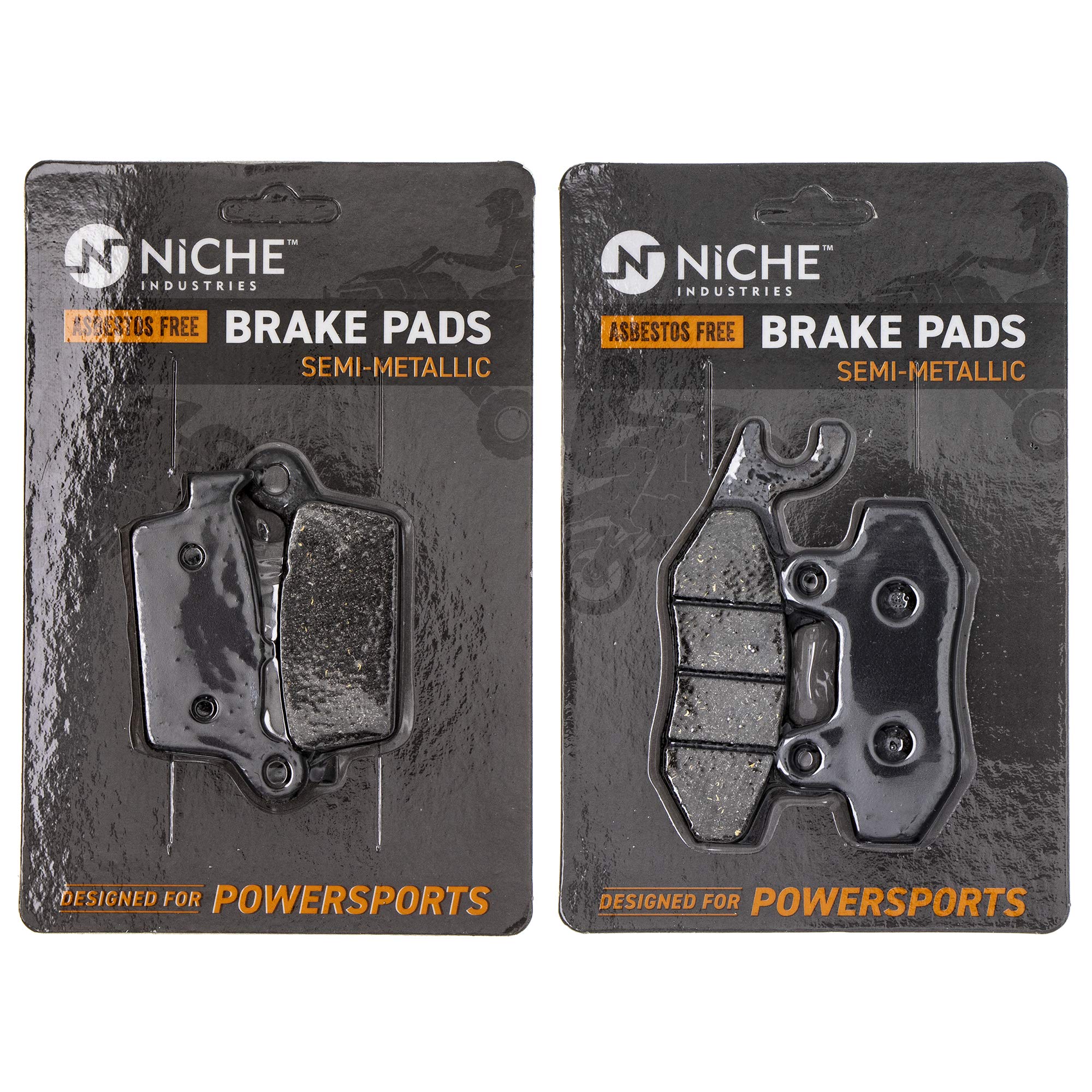 Amazon.com: NICHE Brake Pad Set for Kawasaki KLX250 KLX250S 43082