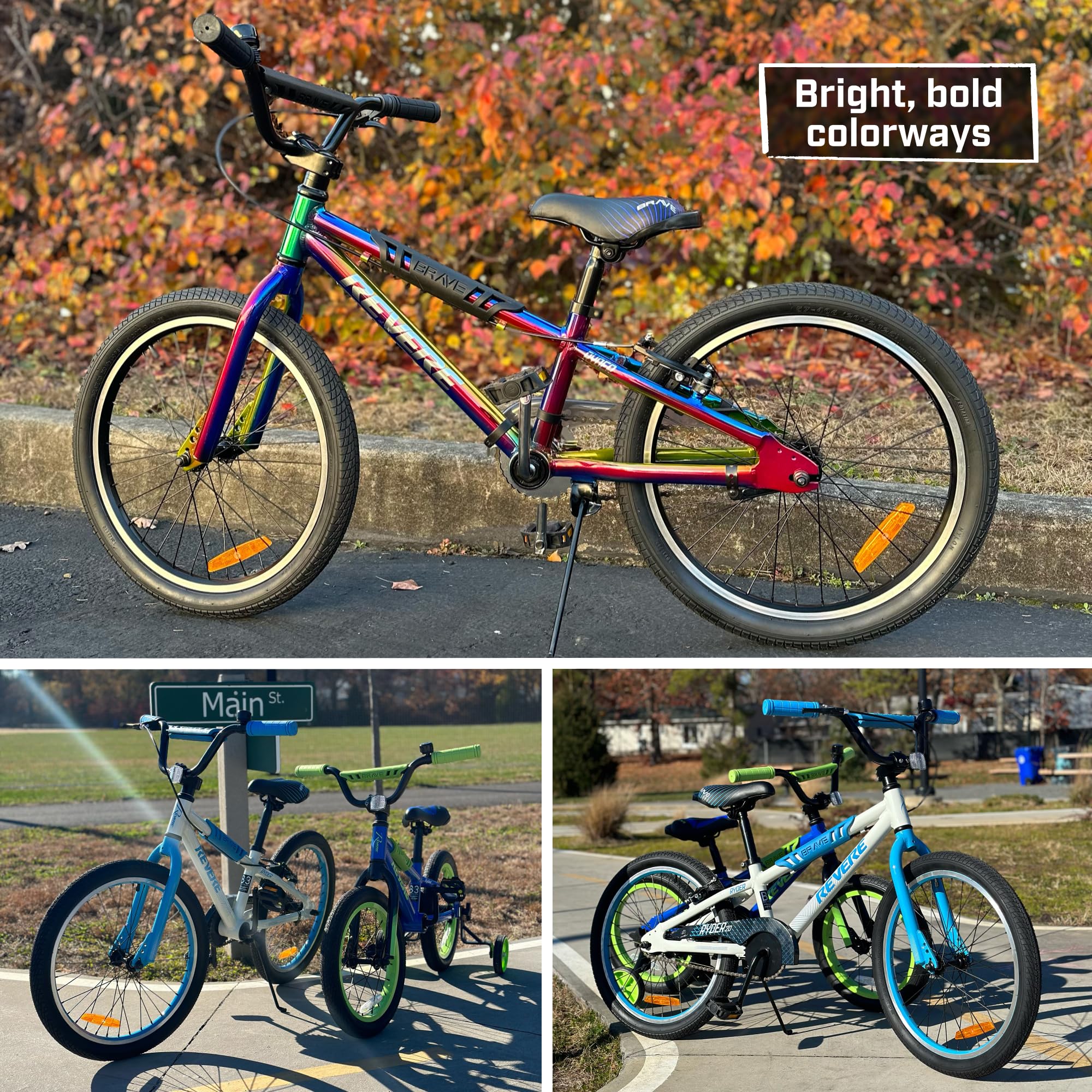 Amazon.co.jp: Revere Ryder 20インチ キッズ自転車 20インチ