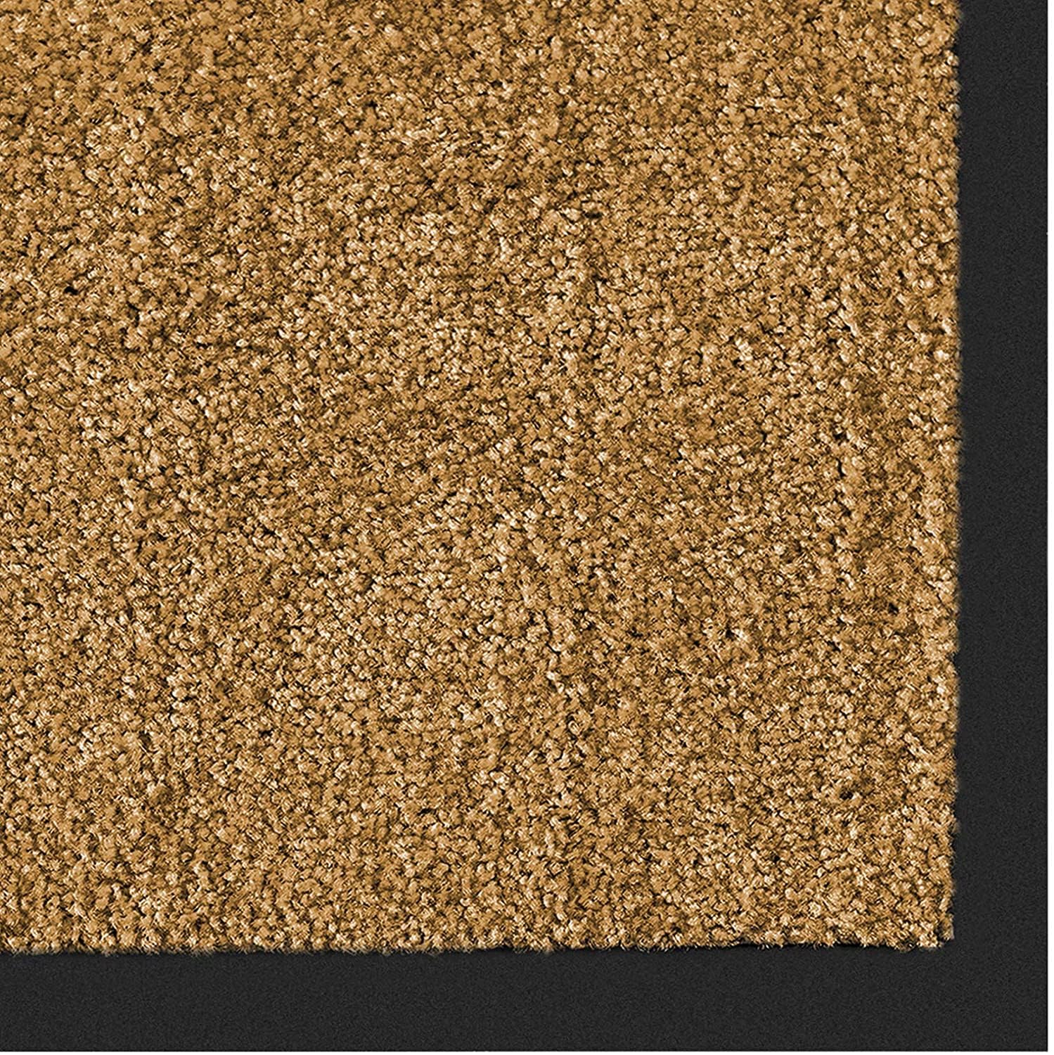 etm® Schmutzfangmatte - Fußmatte in vielen Größen - Türmatte Fußabstreifer für Haustür innen und außen (Beige, 90x150 cm)