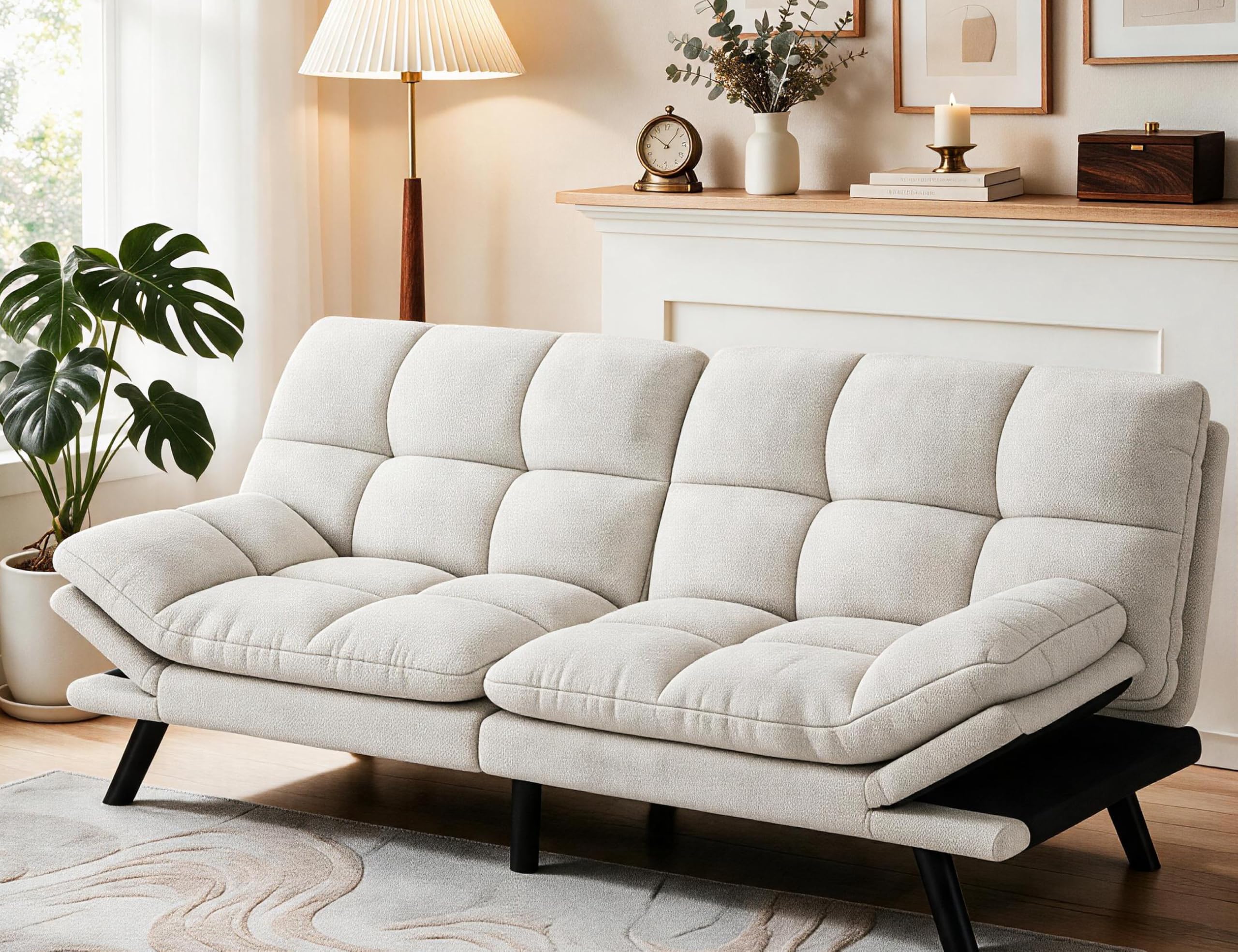 YITAHOME Convertible Futon Sofa Bed