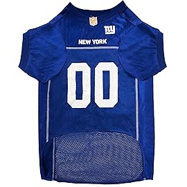 NFL NYG-4006-XXL NEW YORK GIANTS DOG Jersey, XX-Large