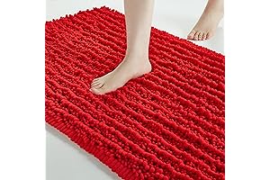 FLOLEOPA Soft Plush Microfiber Bathroom Rugs: The Epitome of Absorbency and Style