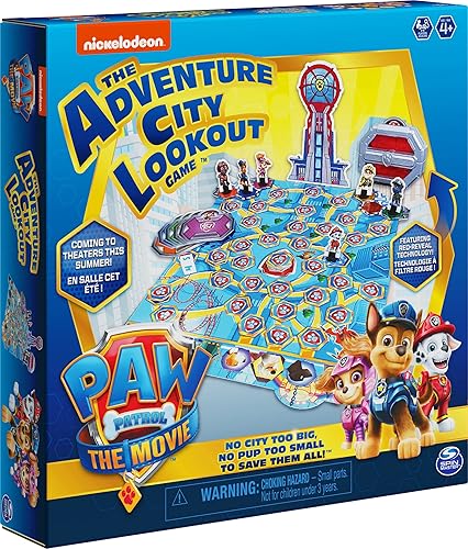 Miniatura 9 de Spin Master Juego de mesa de película Paw Patrol para niños de 3 años en adelante