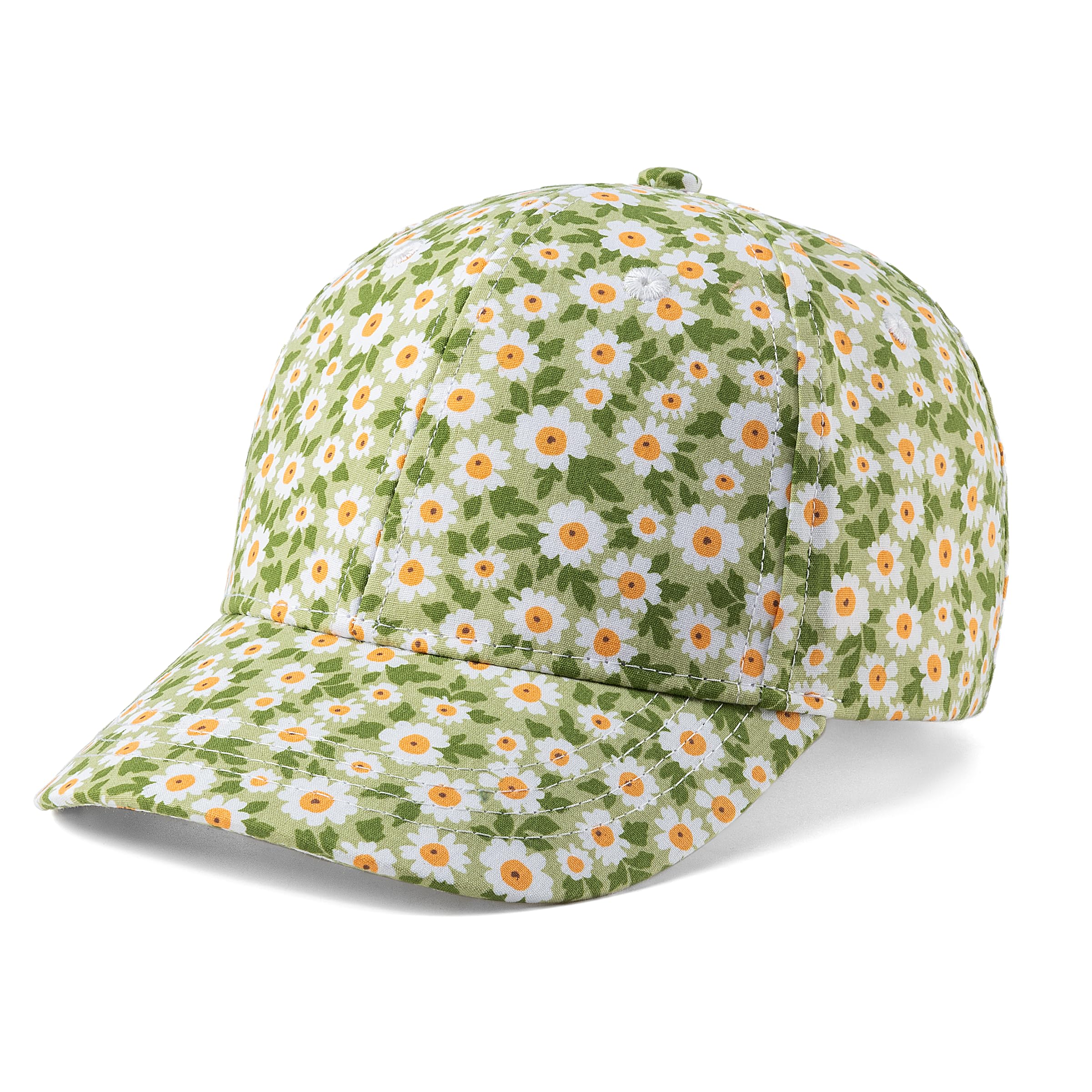 Kids Baseball Cap (Age 3-6/7Y) for Toddler, Girls, Boys- Premium Quality, Stylish Baseball Hats for Children, Natural Cotton