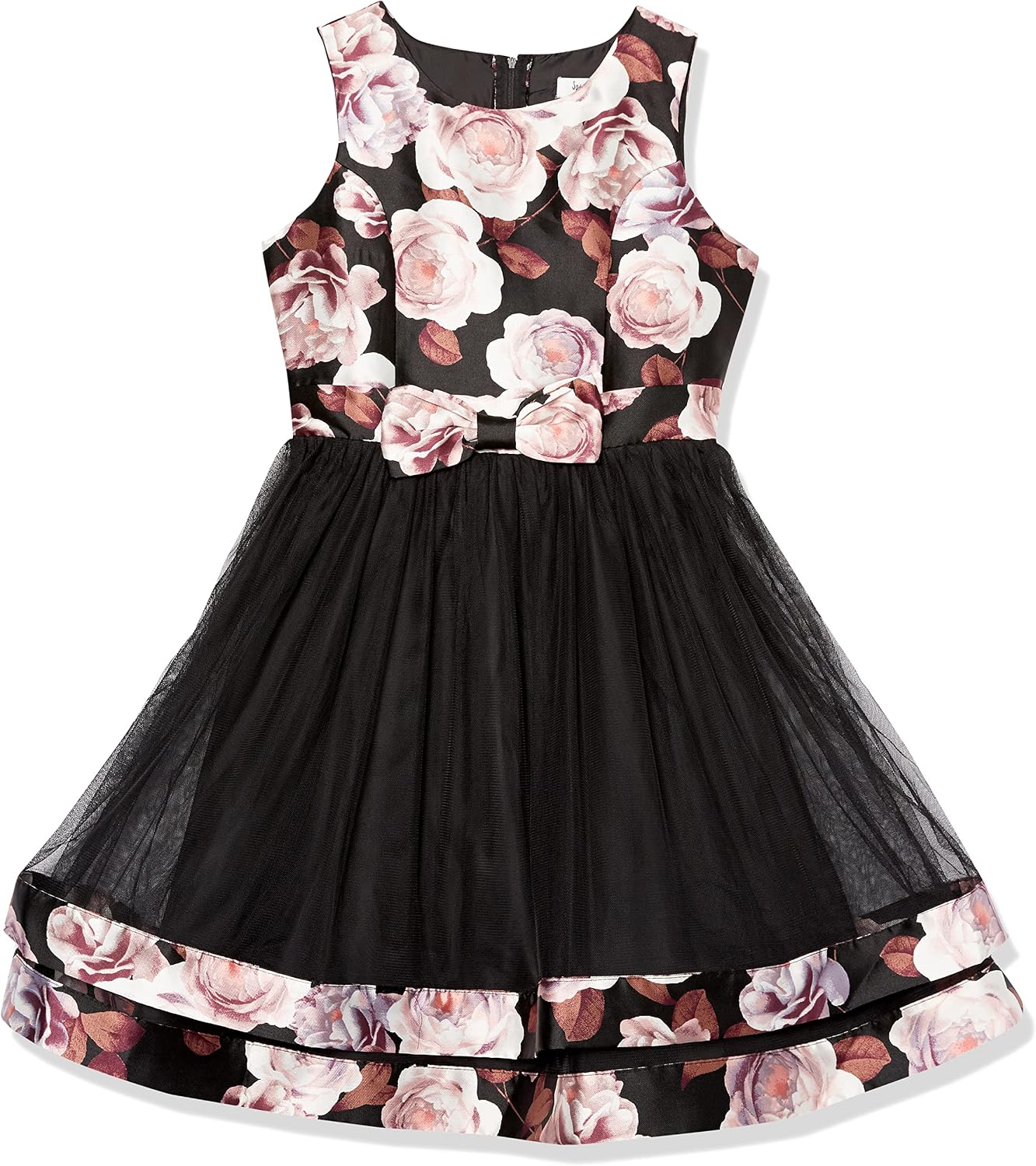 Speechless Girls' Sleeveless Tiered Party Dress