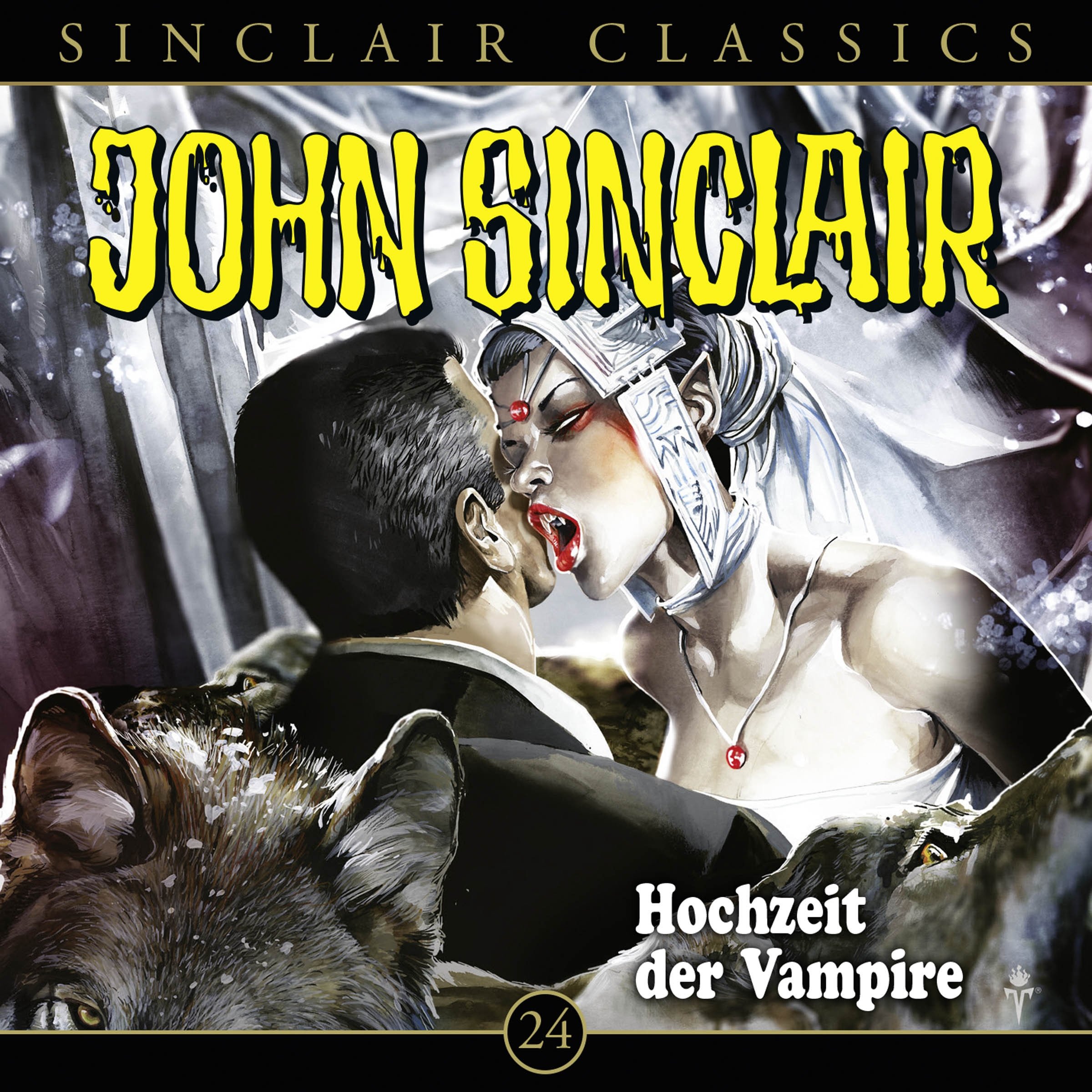 Cover art for Hochzeit der Vampire: John Sinclair Classics 24