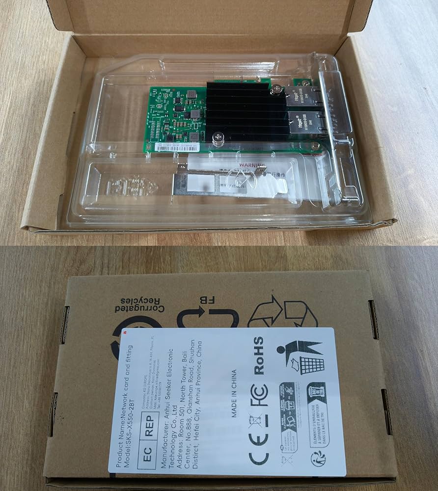 Amazon.com: XikeStor 10Gb PCIe Network Card with Intel X550