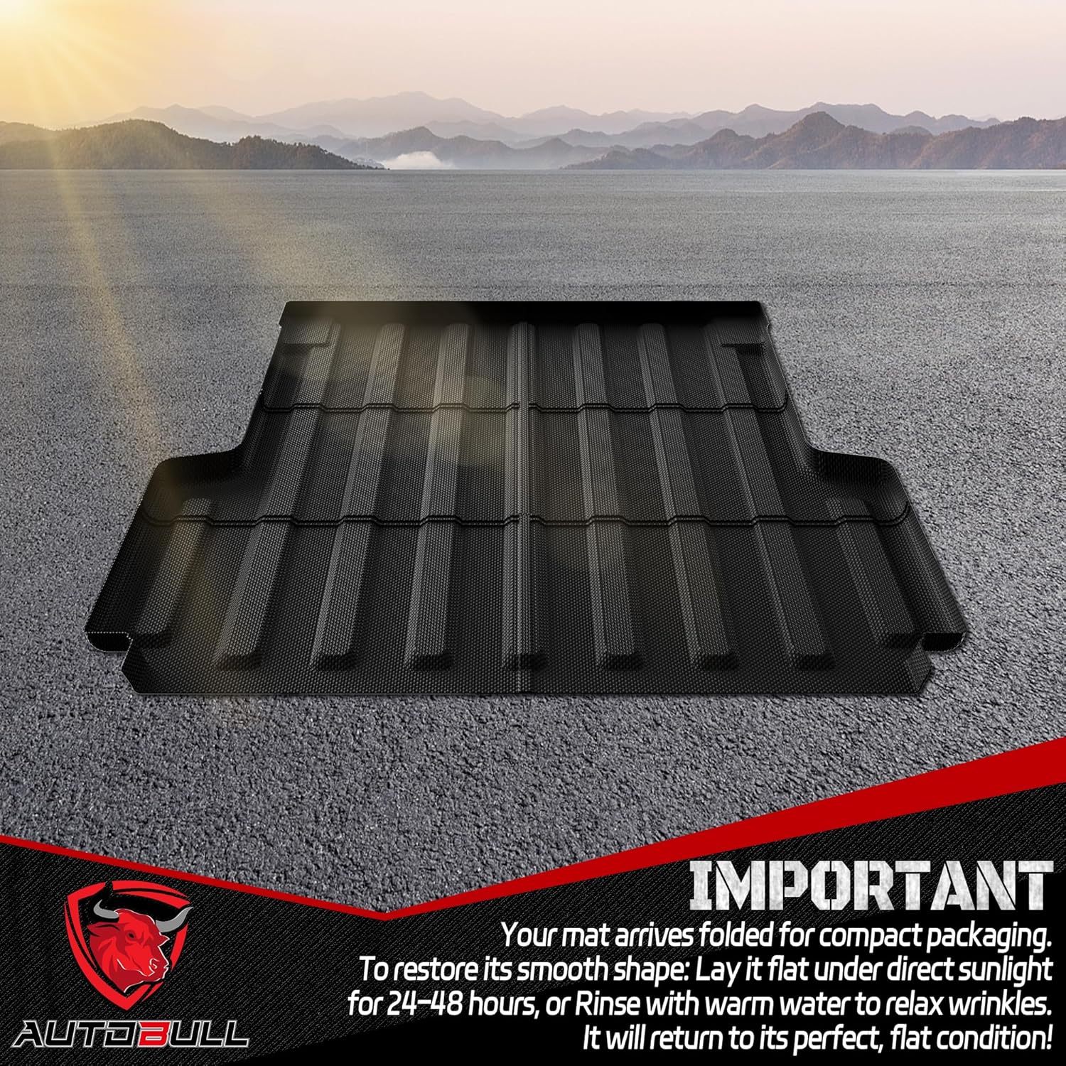 Truck Bed Mat Bed Liner Fit for Jeep Gladiator JT 2020-2026 (60 inches), Vehicle Truck Bed Liner Custom Fit All Weather Protection TPE Pickup Car Bed Mat - Image 5