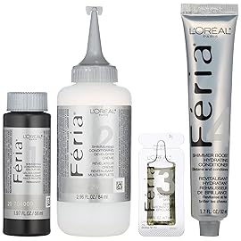 L\'Oreal Paris Feria Multi-Faceted Shimmering Color, 74 Copper Shimmer (Deep Copper)