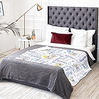 Vista 60 de Custom Name Blanket Throw Personalized Blanket for Kid with Names Customized Blanket with Name for Baby,Custom Blanket,Gift for Birthday Letter