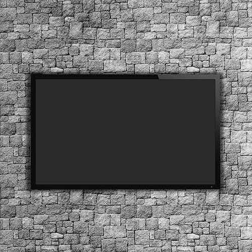 Vista 45 de Chuangdi 2 piezas de telón de fondo de pared de piedra de 4.5 x 9 pies, cortinas de pared de piedra para puerta, mantel extraíble para fotos