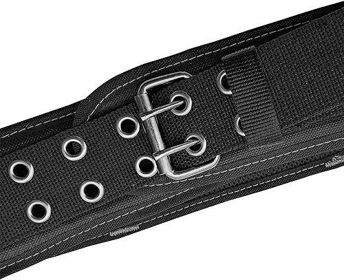 Miniatura 6 de HAUTMEC HT0141 - Cinturón de herramientas resistente de 3.5 pulgadas, cinturón de trabajo acolchado de espuma ajustable con tela resistente al