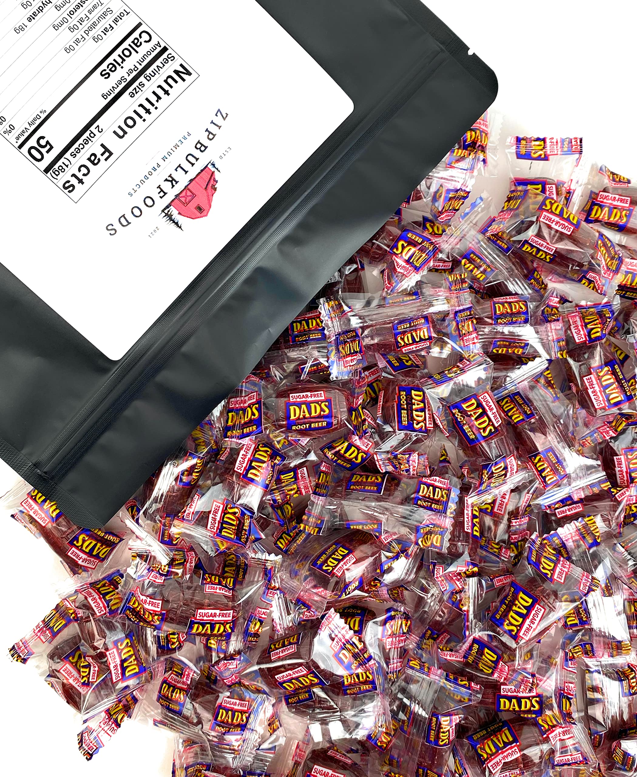 Buy Dad's Root Barrels Sugar Free Candy Bulk Old Fashioned Hard Candy