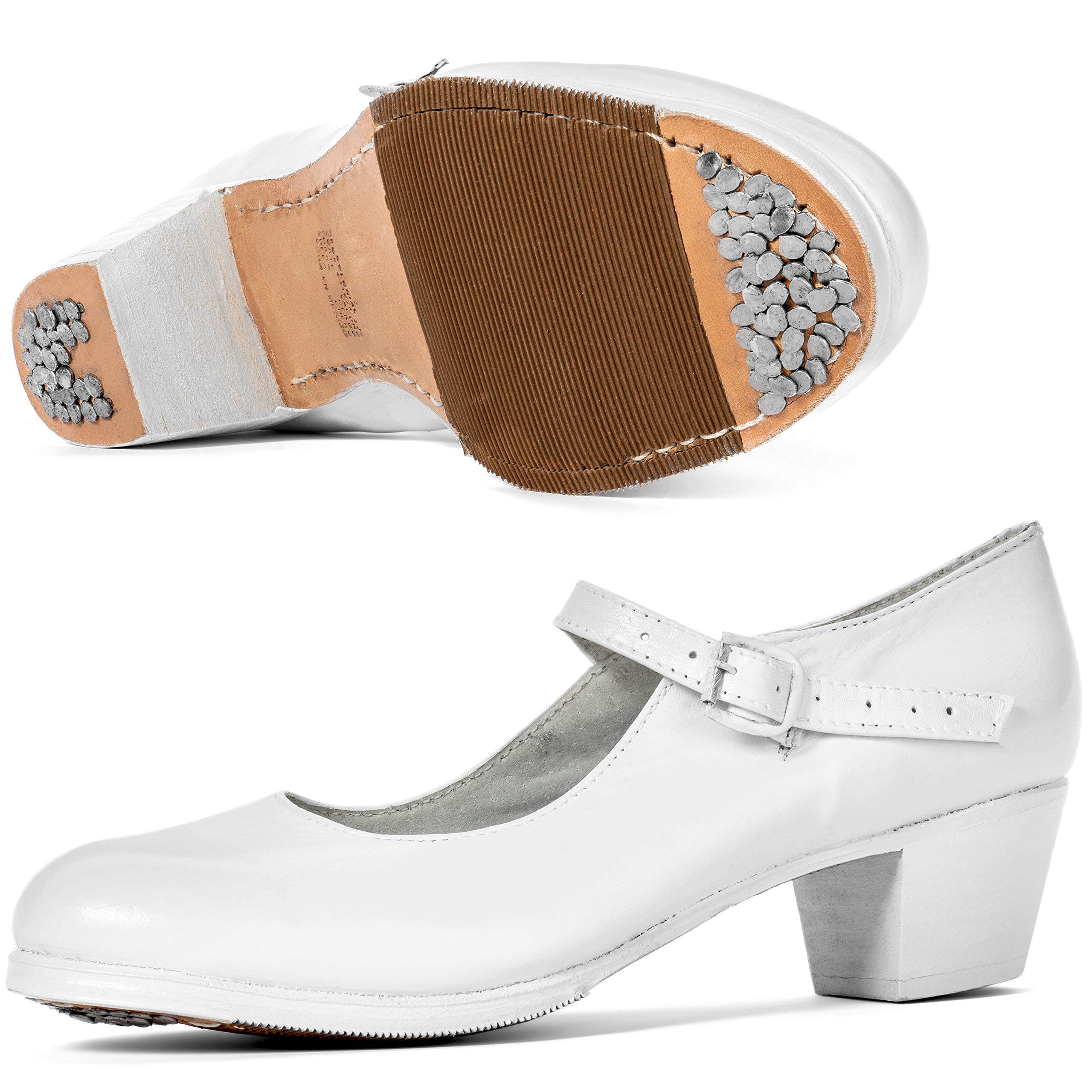 Ballet Folklorico Shoes Flamenco Shoes With Nails Colonial325