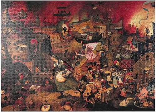 Miniatura 1 de Dulle GRIET Mad Meg 1564 por Pieter Bruegel The Elder - Rompecabezas prémium de 1000 piezas para adultos