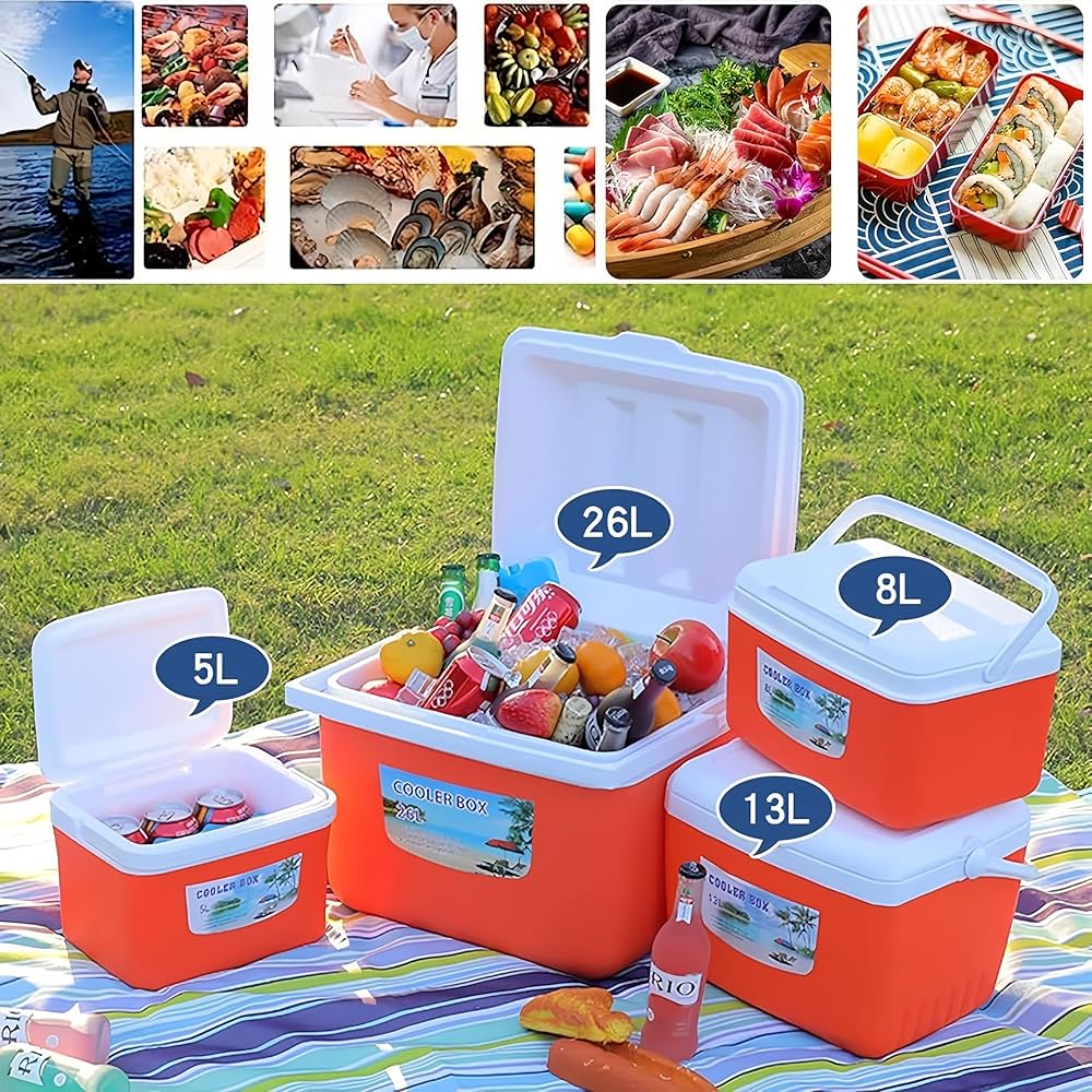 クーラーボックス 小型 軽量 保冷 攻撃 ハード おしゃれ アウトドア キャンプ Amazon | Ziuuihu クーラーボックス 小型 軽量 ハード 保冷剤