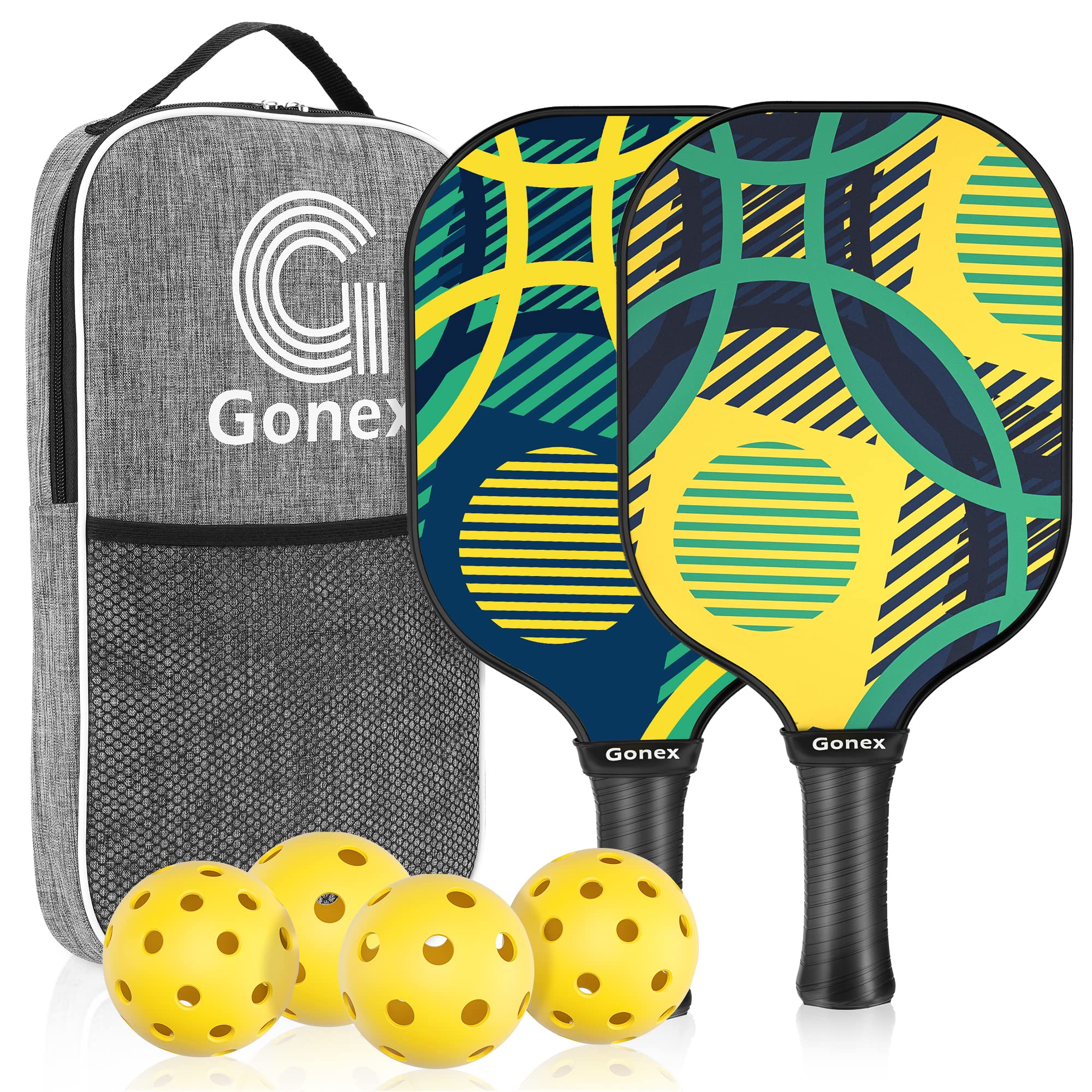 Buy Gonex Pickleball Paddles Set of 2 Pickleball Racquet Lightweight
